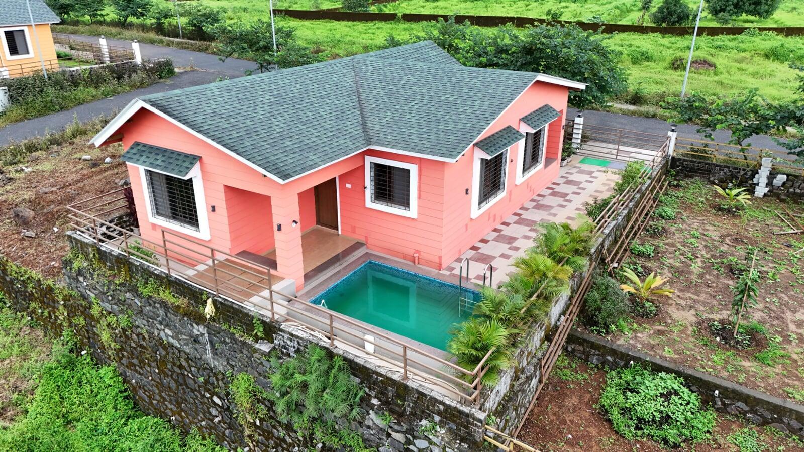 Private pool villa in shahapur